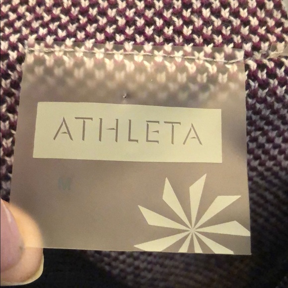 Athleta knit patterned sweater - Picture 7 of 8